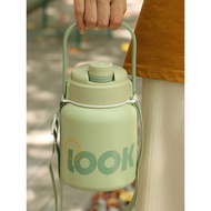 bottle water bottle Girls New Style Water Bottle Big Belly Stainless Steel Thermos Cup