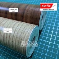 Dc Fix Wood Scotlet Wood Sticker Plywood Vinyl Sticker Oak Wood Decal Cupboard Floor Shelf Motorcycl