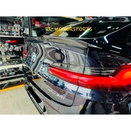 Bmw g02 x4 CS style m4 rear boot trunk carbon fiber ducktail lip spoiler bodykit body kit