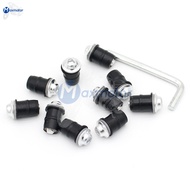 For Kawasaki Z900 Z 900 2017-2023 Motorcycle Accessories 10 pcs M5 Windshield Bolts Screw Nut Fasten