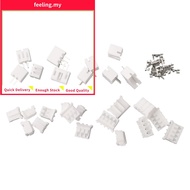 <FEELING>450PC 2.0mm JST PH Connector Kit with 2/3/4Pin Housing Plug Adapter Terminal Kit