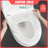 FaSoLa Travel Disposable Toilet Seat Cover 5pcs Waterproof Portable Toilet Seat Pad Pelapik Tandas Duduk 一次性马桶垫