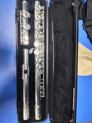 Yamaha Flute yfl 221長笛（配silverhead笛頭）