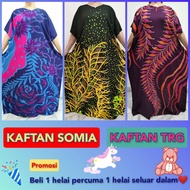 🦄Ready Stock🌸Premium Baju kelawar Batik viral dewasa🌸Baju tidur Kaftan TRG cotton~Kaftan SOMIA