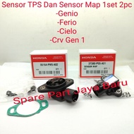 Map Sensor And TPS Sensor Honda Accord Cielo 1994-1997 1set Original