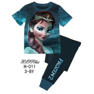 H011 HAPPYKIDS FROZEN PYJAMAS ( SZ 3Y-8Y )