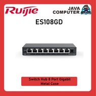 Ruijie RG-ES108GD Switch Hub 8 Port Gigabit Metal Case