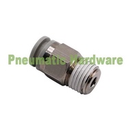 12mm WhiteSMC Straight Air Nipple Fitting Male Connector Draft 1/2 KF02