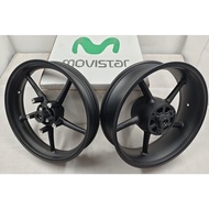 YAMAHA YZF R25 R250 MT25 ENKEI SP522 SPORT RIM w/ BEARING & BUSH OEM QUALITY 5 BATANG KAKI 5 LEG 5L 