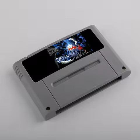 Link 002 Terranigma for SNES 16-Bit Game Cartridge USA/EUR/JAP Video Game Console 19 pcs Games For C