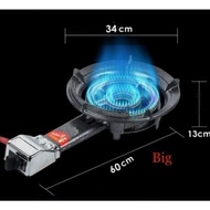 🔥READY STOCK🔥 Dapur Auto CAST IRON 2Api Besar & Kecil/Dapur Auto Cast Iron Gas Stove /Cast Iron Gas 