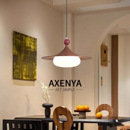 Axenya Wooden Style Pendent Lamp Ceiling Lampu Restaurant Light Bar  3 Color Chandelier Bedroom Beds