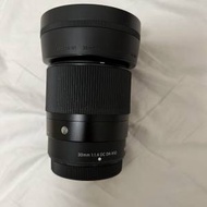 sigma 30mm f1.4 fuji x mount
