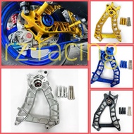 SWING ARM BRACKET 09 [XMAX] BLACK+CHROME/BL/GD/SL