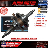 FRG FORMULA ORIGINAL CRANKSHAFT LC135 4S ES LC135 5S 55C Y15ZR 2 BEARING YSUKU HAND CLUTCH TANGAN