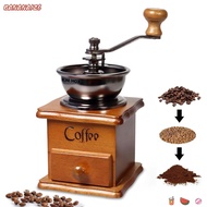 BANANA1Z6 Manual Coffee Grinder, Ceramic Conical Burr Stainless Steel Handle Hand Crank Coffee Mill,