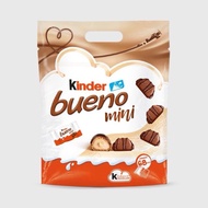 Kinder bueno Mini /kinder schoko bons ช็อคโกแลตคินเดอร์นมผสมถั่วเฮเซลนัท