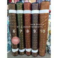 NEWEST PALEMBANG SONGKET FABRIC BY THE METER (Price per 1/ 2 METERS = 0.5m)