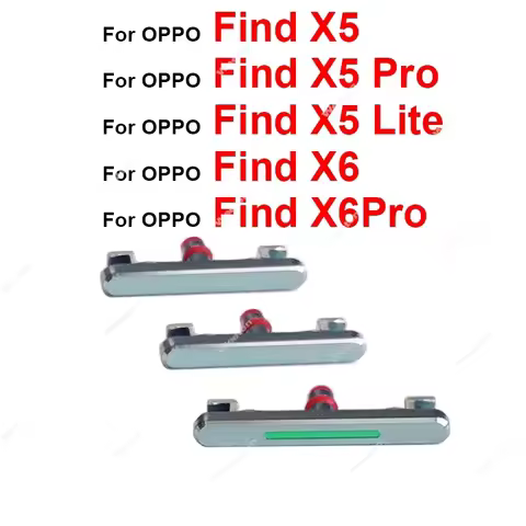 Power Volume Button For OPPO Find X5 Pro Lite Find X6 X6 Pro X6pro On OFF Power Volume Button Volume