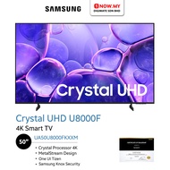 SAMSUNG 50" U8000F Crystal UHD 4K Smart TV UA50U8000FKXXM | TV Pintar 智能电视