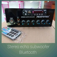 kit modul mesin speaker aktif profotex stereo echo subwoofer plus Mp3 bluetooth