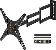ELIVED Outdoor Long Arm TV Wall Mount for Most 26-65 Inch TVs, 37.4 Inch Long Extension TV Mount Swi