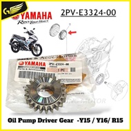 ORIGINAL YAMAHA Y15 Y15ZR OIL PUMP DRIVE GEAR 2PV-E3324-00 CRANKSHAFT DRIVE GEAR
