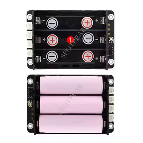 Raspberry Pi 5 UPS 5V5A Power Supply Expansion Board I2C Uninterruptible Power Module Also Anti-reve