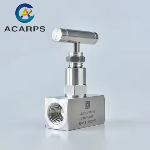 1/4" 3/8" 1/2" BSP Female High Pressure Stainless Steel 304 Shut Off Needle Globe Valve J13-250P Cra