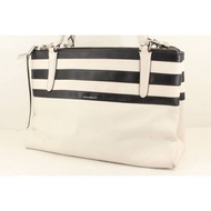 C0 ach White Leather Shoulder Bag for Women
