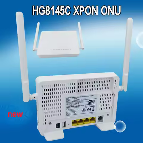 GPON ONU EPON HG8145C XPON ONT termianl with 1GE+3FE+voice+2.4Gwifi English software compatible hG85