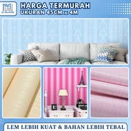 Striped Motif Wall Sticker Wallpaper 2 Living Room Decoration Bedroom Wallpaper Pink Wall Wallpaper 
