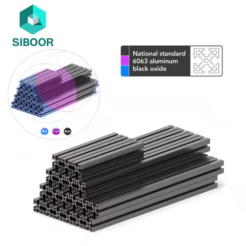 Practical V0.1 V0.2 1515 Aluminum Extrusion Profile Frame Kit 3D Printer Aluminum Profile Frame Set 