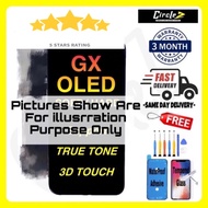 GX OLED RJ INCELL Compatible X 13 / 12 / 11 / Xs / Xr / Xs Max Lcd 11 Pro Lcd Touch Screen Digitizer Free Tempered Glass
