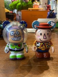 Vinylmation 絕版彩繪巴斯光年 胡迪一對 (反斗奇兵) Buzz Lightyear and Woody (Toy Story)