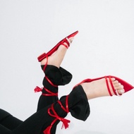 INPACA Strappy Sandals Iride in Red
