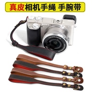 Suitable for Genuine Leather Camera Hand Strap Micro Single Sony ZV-E10 ZV1 A7M4 a6400 a7m3 A7R3 Fuj