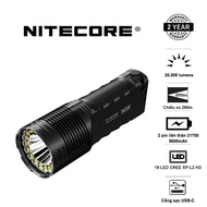 Đèn pin tác chiến NITECORE TM20K độ sáng 20.000 lumens tầm chiếu xa 290m pin liền thân dung lượng 9.