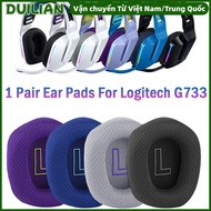 DUILIAN 2Pcs Replacement  Earpads Gaming Headset Foam for  G733