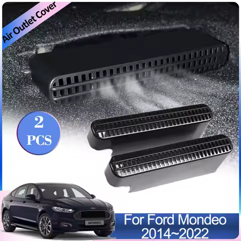 Air Outlet Covers for Ford Mondeo Mk V Fusion CD391 2014~2022 Car Under Rear Seat Ventilation Condit