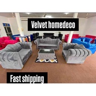 SOFA SHELL KERANG MODERN 3SEATER 2SEATER 1SEATER COFFEE TABLE