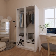 SB Design Square KONCEPT FURNITURE ตู้เสื้อผ้า บานกระจก DISNEY รุ่น MICKEY 02-GP100 (100x60x200 ซม.)