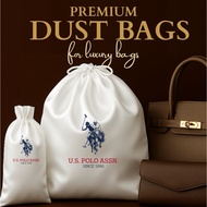 US POLO Luxury Drawstring Silk Dustbag for Bags – Pang Display