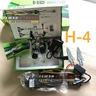 HID XENON LIGHT BULB FOR CAR H4 H-4 H 4