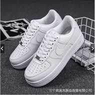 [Available in stock] NiKE Air Force 1 AF1 Triple white Unisex male/female/tennis bass