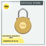 Yale Digital Padlock S (Gold or Silver)