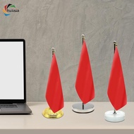 [chulisia] Flag Pole Stand Tabletop Flag Pole Desktop Flag Stand Desktop Flag Holder