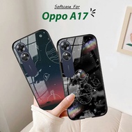 OPPO A17 Softcase - NEWEST Oppo A17 Glass Softcase [327H] - Oppo A17 2022 Case - Oppo A17 Case - Lat