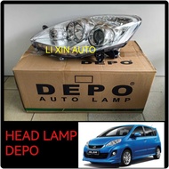 PERODUA ALZA 2014-2018 DEPO HEAD LAMP HEAD LIGHT LAMPU BESAR DEPAN KERETA