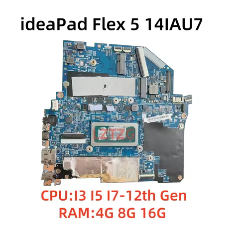 For Lenovo ideaPad Flex 5 14IAU7 Laptop Motherboard mainboard CPU R7-4800H GPU GTX1660Ti 6G FRU 5B20